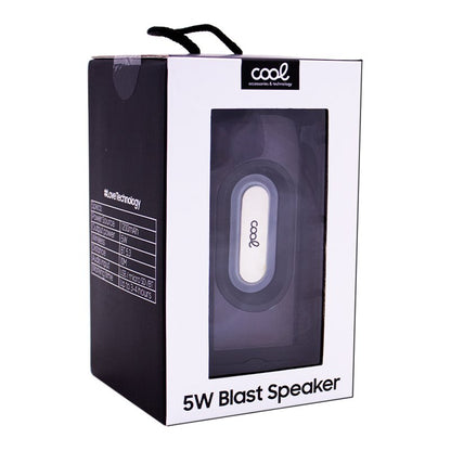 Altavoz Bluetooth Universal Música 5W COOL Blast Negro