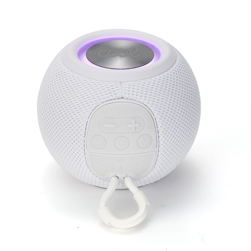 Altavoz Bluetooth Universal Música 6W COOL Boom Blanco