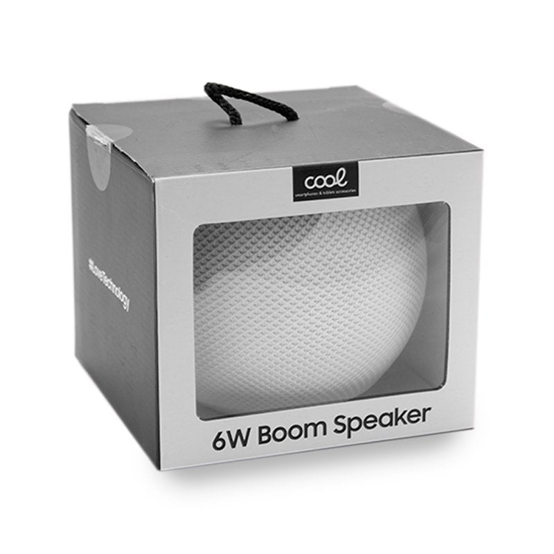 Altavoz Bluetooth Universal Música 6W COOL Boom Blanco