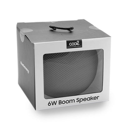 Altavoz Bluetooth Universal Música 6W COOL Boom Negro