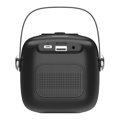 Altavoz Bluetooth Universal Música 6W COOL Mini Karaoke + 1 Micrófono Negro