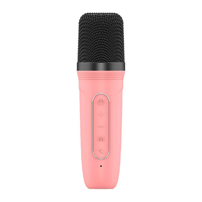 Altavoz Bluetooth Universal Música 6W COOL Mini Karaoke + 1 Micrófono Rosa