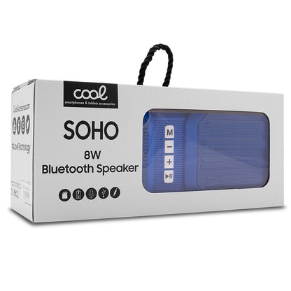 Altavoz Música Universal Bluetooth COOL (8W) Soho Azul