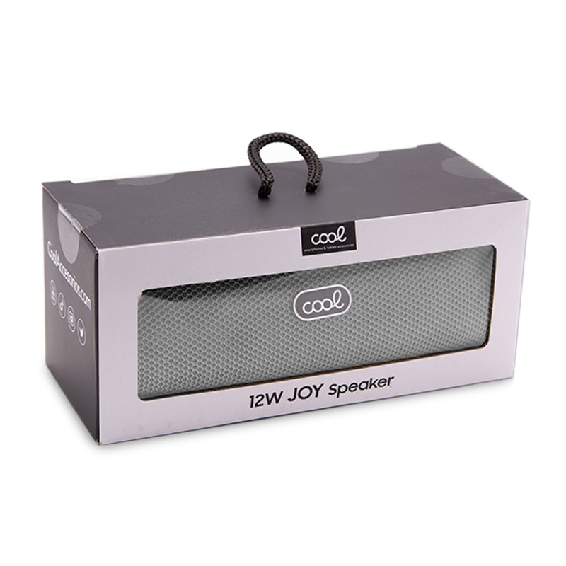 Altavoz Música Universal Bluetooth COOL Joy Gris (12W)