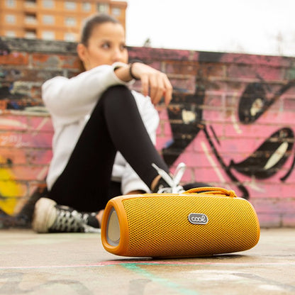 Altavoz Música Universal Bluetooth COOL Joy Mostaza (12W)