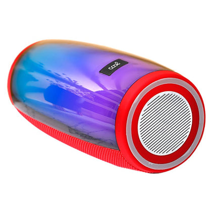 Altavoz Música Universal Bluetooth Cuerda COOL LED (14W) Rojo