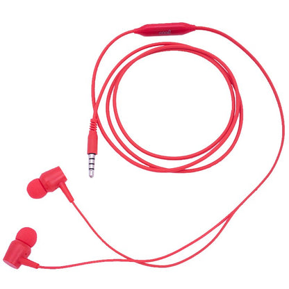 Auriculares 3,5 mm COOL Bear Stereo Con Micro Rojo