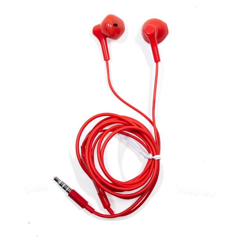 Auriculares 3,5 mm COOL Bora Stereo Con Micro Rojo