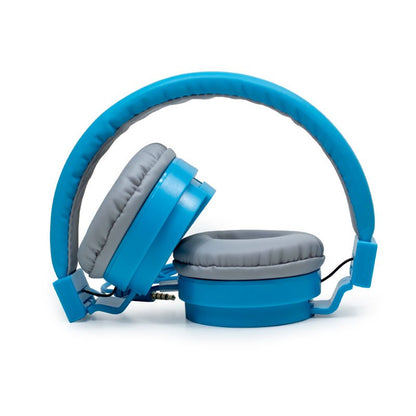 Auriculares Cascos Jack 3,5 mm COOL Toronto Con Micro Azul