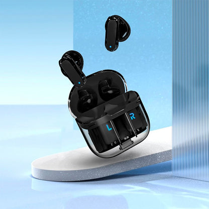 Auriculares Stereo Bluetooth Dual Pod Earbuds COOL Crystal Negro