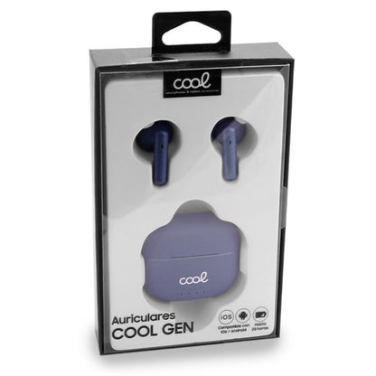 Auriculares Stereo Bluetooth Earbuds COOL Gen Azul