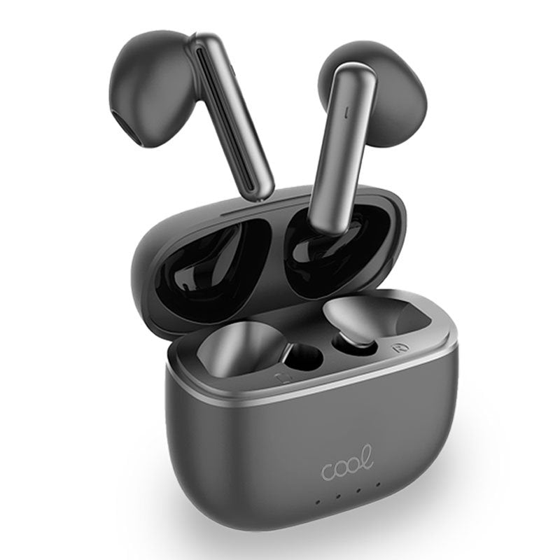 Auriculares Stereo Bluetooth Earbuds COOL Gen Negro