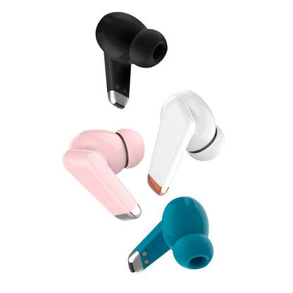 Auriculares Stereo Bluetooth Earbuds COOL URBAN Lcd Rosa