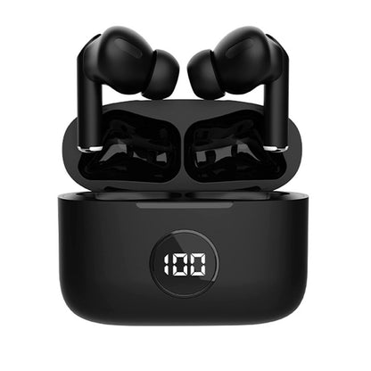 Auriculares Stereo Bluetooth Earbuds Lcd COOL AIR PRO Negro