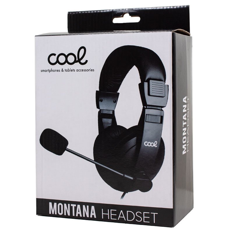 Auriculares Stereo Para PC COOL Montana con micro