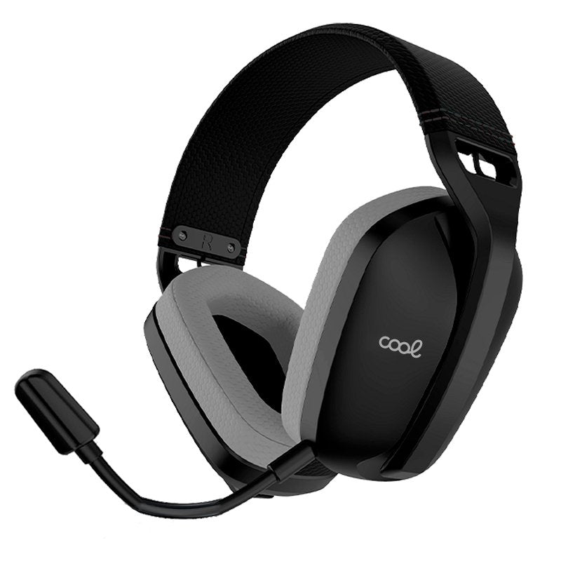 Auriculares Stereo PC / PS4 / PS5 Negro (3 en 1: Wireless / Bluetooth / Jack) COOL Newton