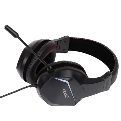 Auriculares Stereo PC / PS4 / PS5 / Xbox Gaming COOL Vista con Adapt. Audio + Iluminación