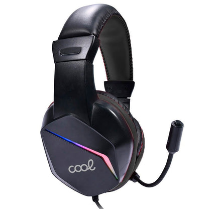 Auriculares Stereo PC / PS4 / PS5 / Xbox Gaming COOL Vista con Adapt. Audio + Iluminación