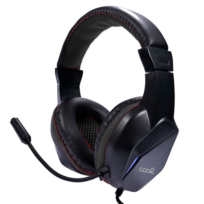 Auriculares Stereo PC / PS4 / PS5 / Xbox Gaming COOL Vista con Adapt. Audio + Iluminación