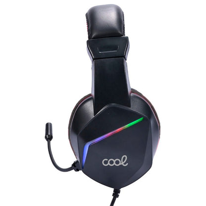 Auriculares Stereo PC / PS4 / PS5 / Xbox Gaming COOL Vista con Adapt. Audio + Iluminación