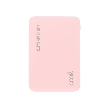 Bateria Externa Power Bank 5000 mAh COOL Leather Rosa