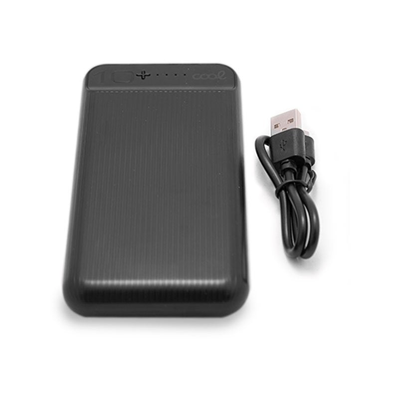 Bateria Externa Universal Power Bank 10.000 mAh (2 x usb / 2A) COOL Boston Negro