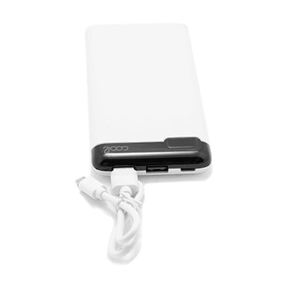 Bateria Externa Universal Power Bank 10.000 mAh (2 x usb / 2A) COOL Slim Blanco