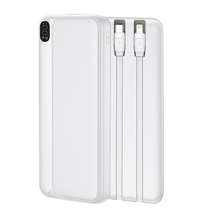 Bateria Externa Universal Power Bank 10.000 mAh (Tipo-C / Lightning) COOL Grip Blanco