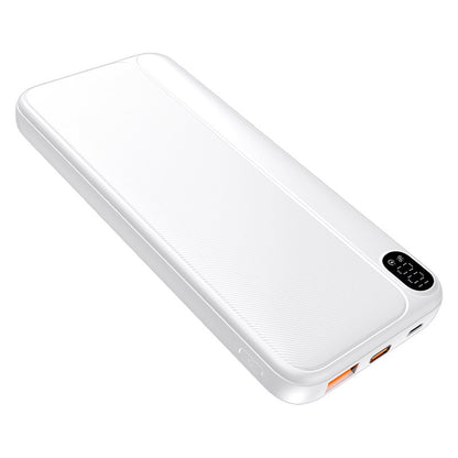 Bateria Externa Universal Power Bank 10.000 mAh (Tipo-C / Lightning) COOL Grip Blanco