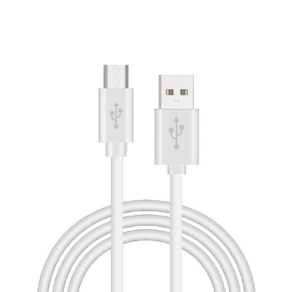 Cable USB Compatible COOL Universal (Micro-Usb) 1.2 metros Blanco 2.4 Amp