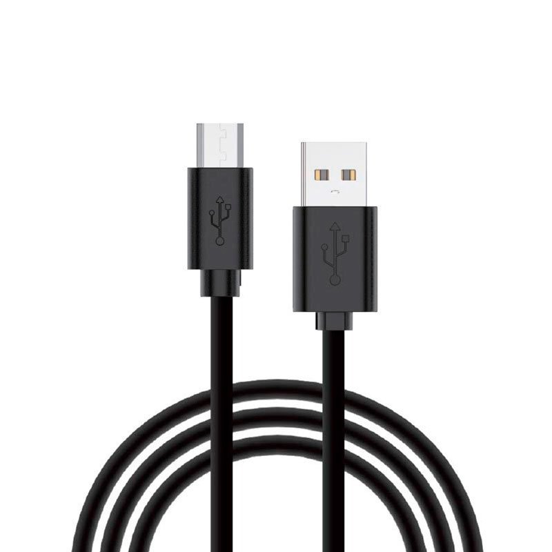 Cable USB Compatible COOL Universal (micro-usb) 1.2 metros Negro 2.4 Amp