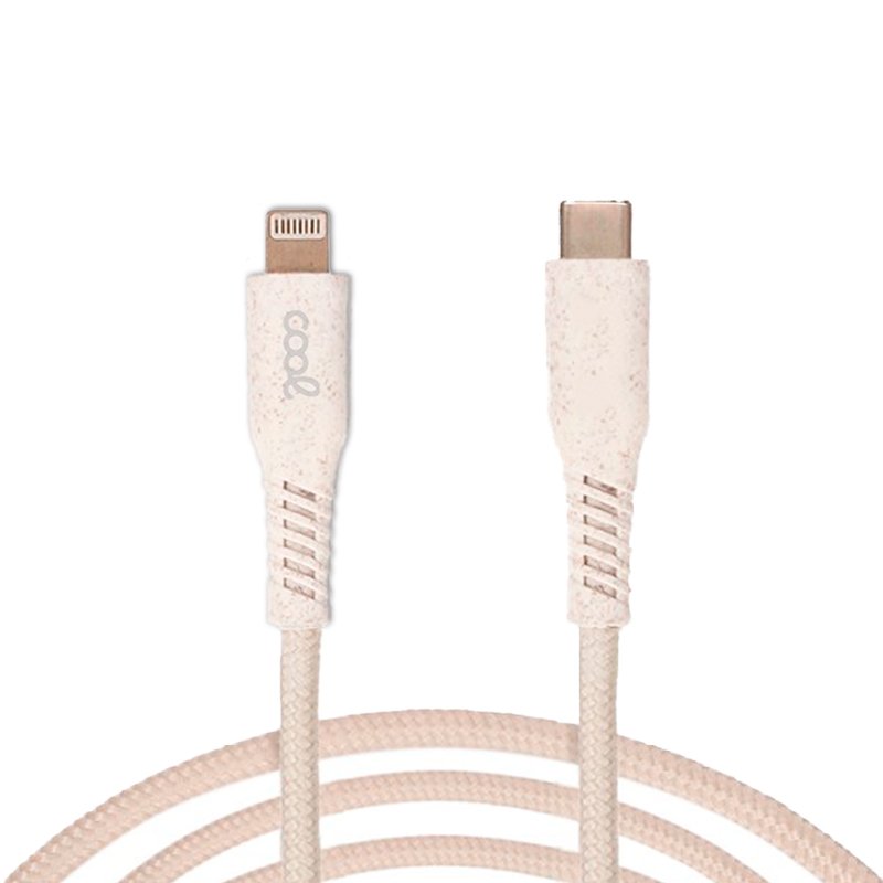 Cable USB COOL ECO Universal Tipo-C a Lightning para iPhone (1.5 metros)