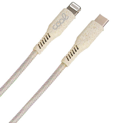 Cable USB COOL ECO Universal Tipo-C a Lightning para iPhone (1.5 metros)