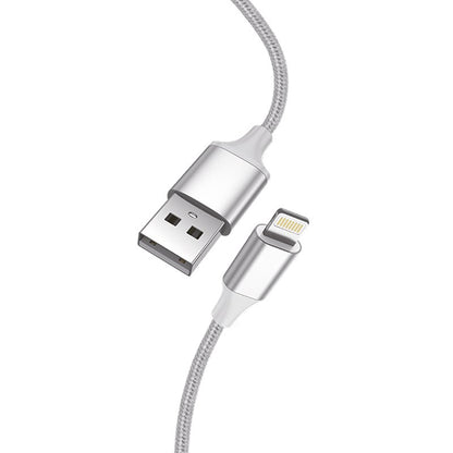 Cable USB COOL Nylon Universal Lightning para iPhone / iPad (1.2 metros)