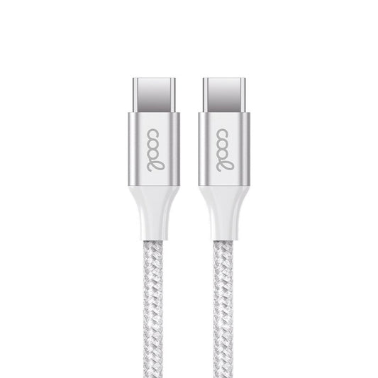 Cable USB COOL Nylon Universal Tipo C a Tipo C (1.2 metros)