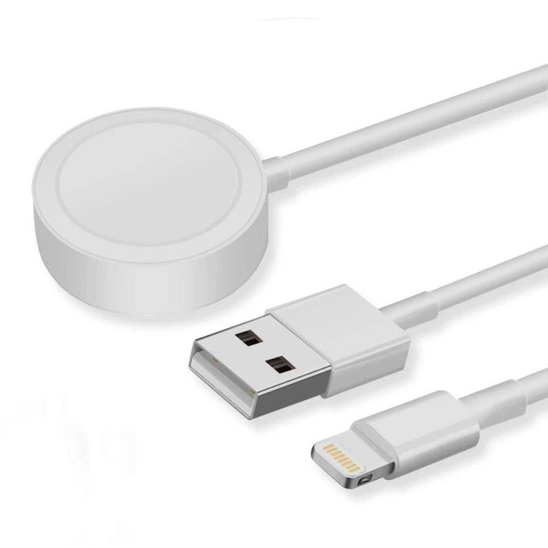 Cable USB Magnético COOL para Apple Watch + Cable Lightning para iPhone / iPad (2 en 1)