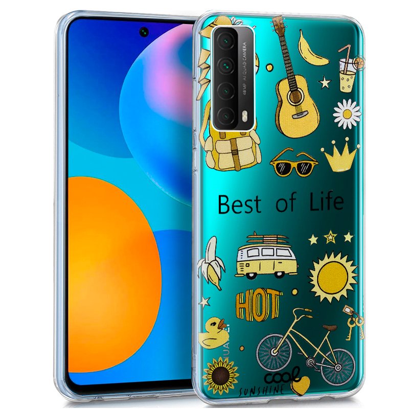 Carcasa COOL para Huawei P Smart 2021 Clear Life