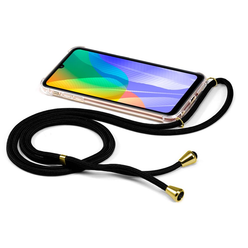 Carcasa COOL para Huawei Y6p Cordón Negro