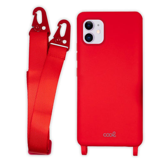 Carcasa COOL para iPhone 11 Cinta Rojo