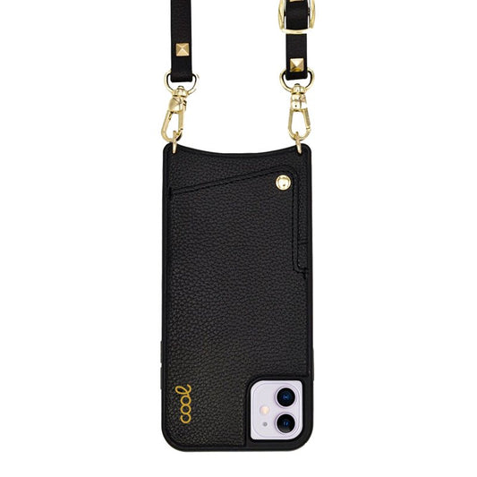 Carcasa COOL para iPhone 11 Correa Pop-Rock Negro