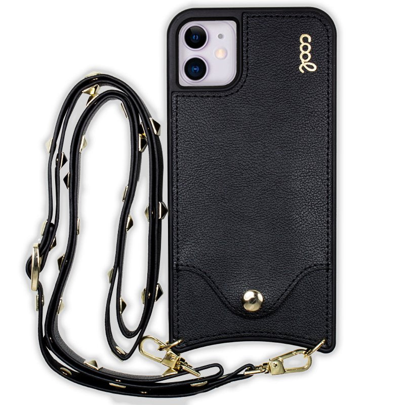 Carcasa COOL para iPhone 11 Correa Pop-Rock Negro