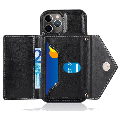 Carcasa COOL para iPhone 11 Pro Colgante Wallet Negro