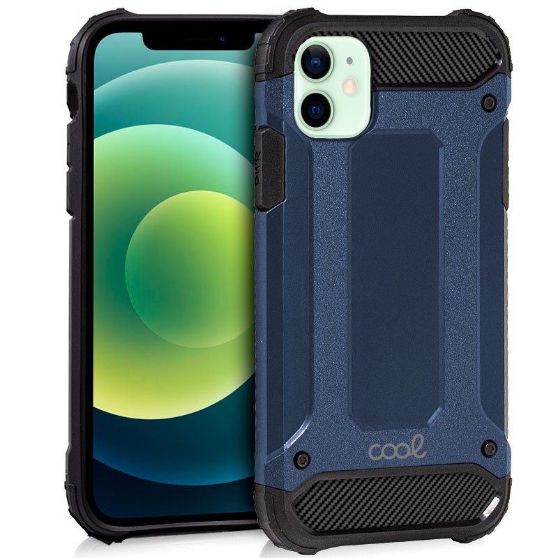 Carcasa COOL para iPhone 12 / 12 Pro Hard Case Azul