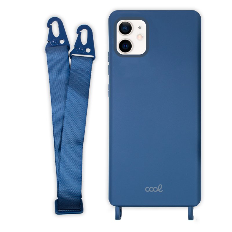 Carcasa COOL para iPhone 12 mini Cinta Azul