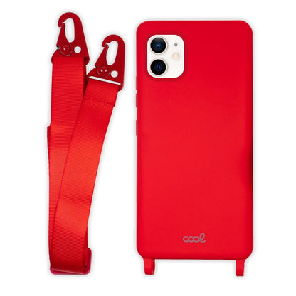 Carcasa COOL para iPhone 12 mini Cinta Rojo