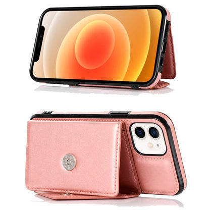 Carcasa COOL para iPhone 12 mini Colgante Wallet Rosa