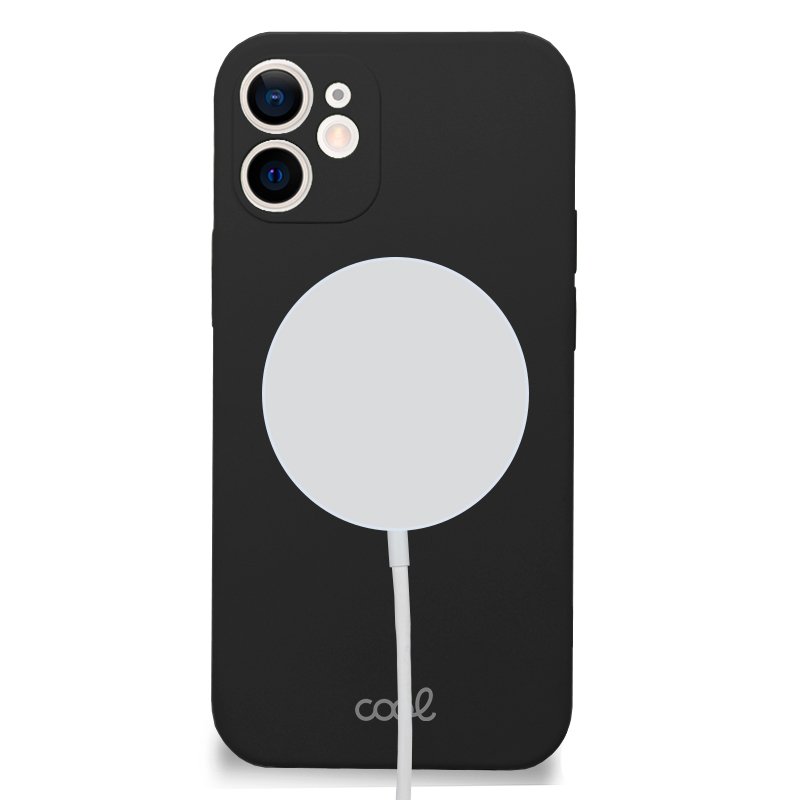 Carcasa COOL Para iPhone 12 mini Magnética Cover Negro