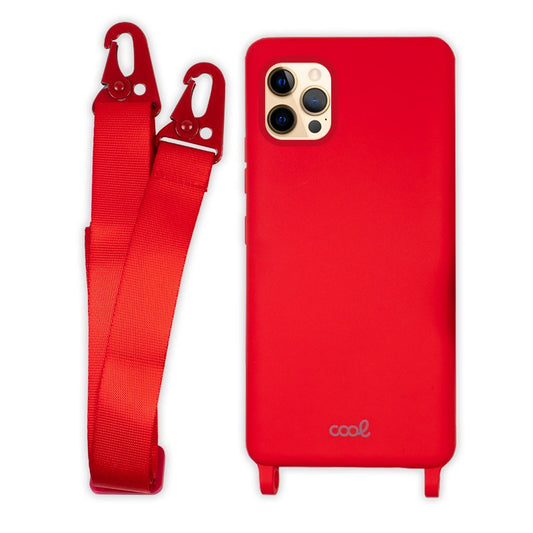 Carcasa COOL para iPhone 12 Pro Max Cinta Rojo