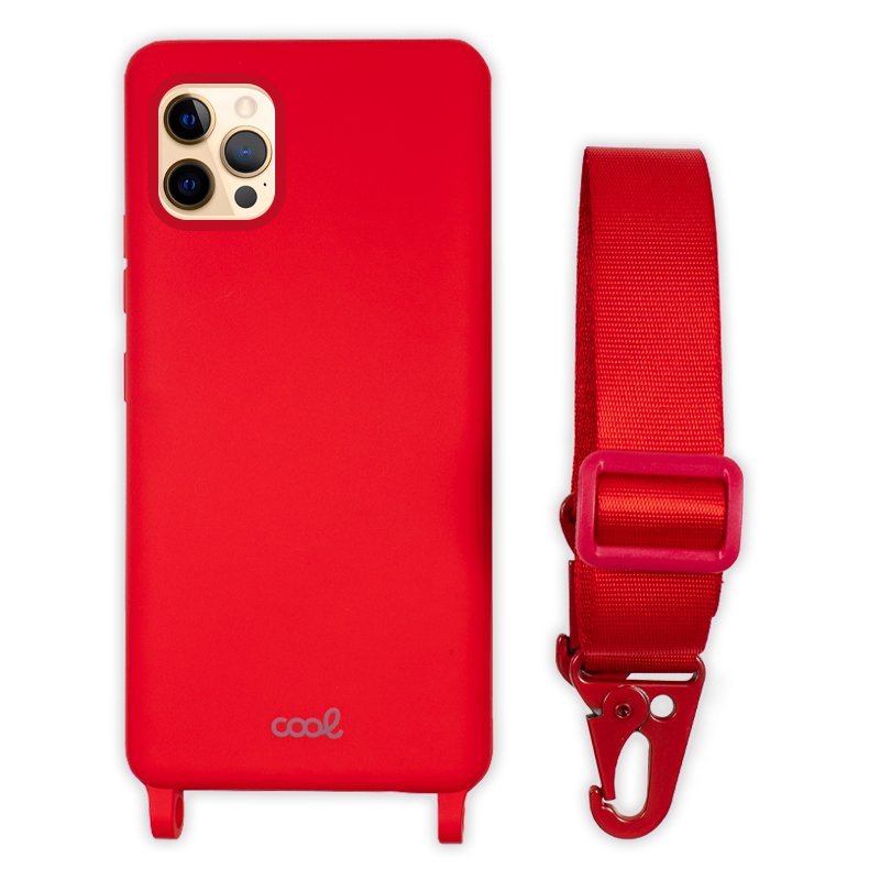 Carcasa COOL para iPhone 12 Pro Max Cinta Rojo