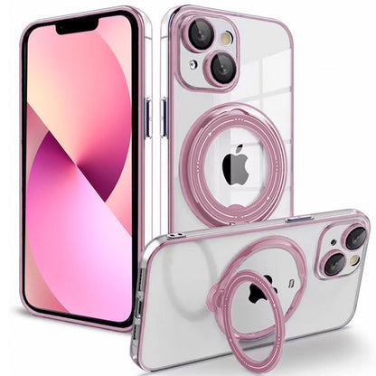 Carcasa COOL para iPhone 13 Magnética Ring Rosa